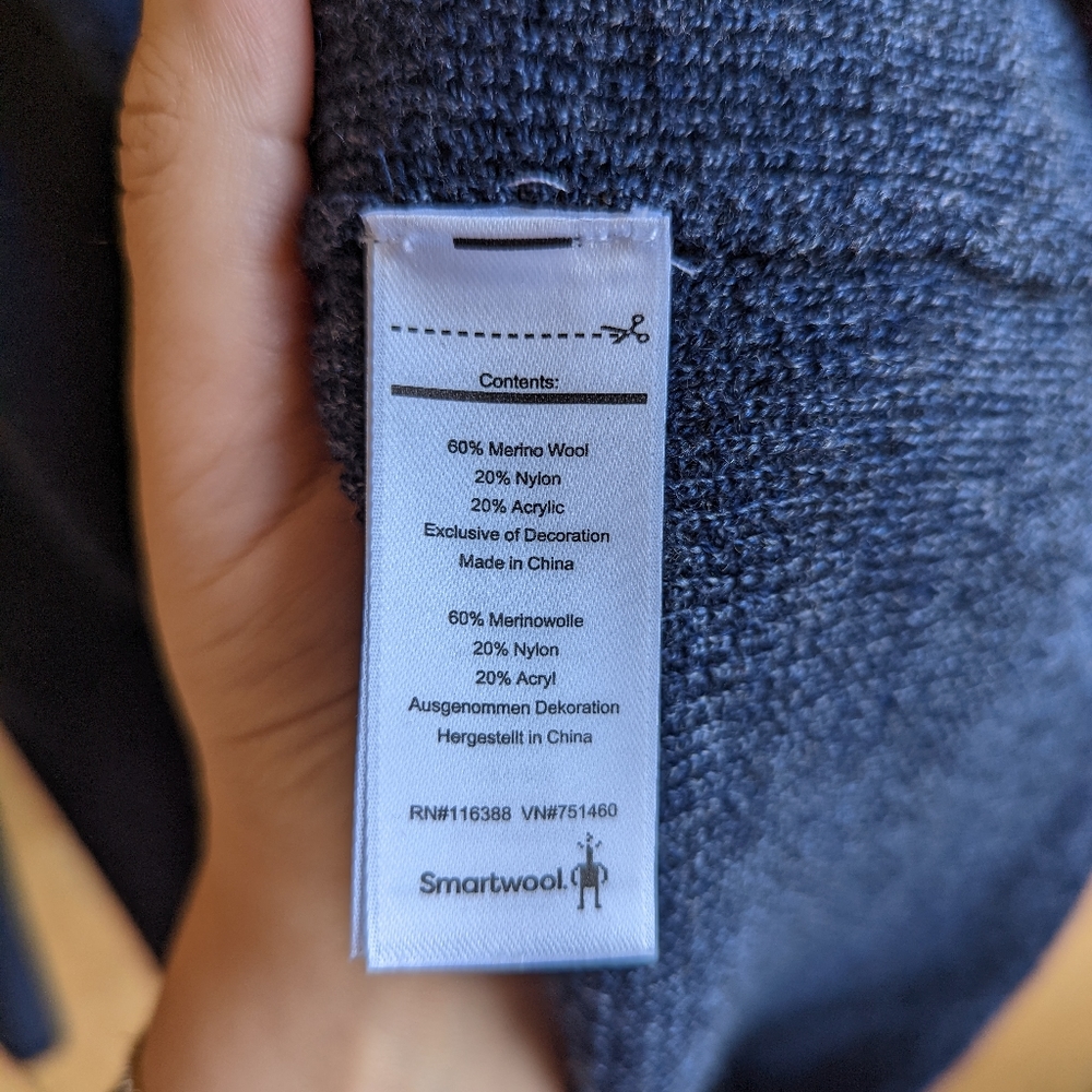 Smartwool Wool Sweater Small - Picture 4 of 6